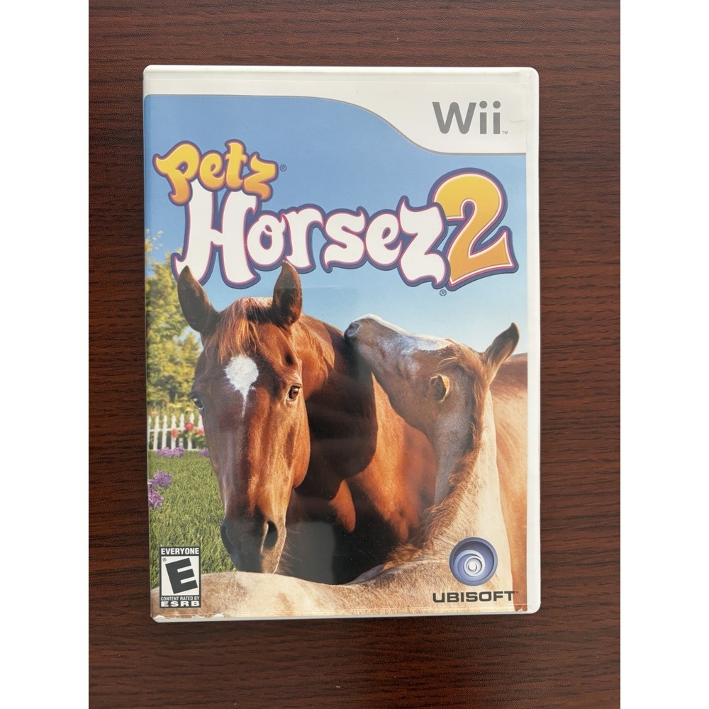 Petz: Horsez 2 - Nintendo Wii Game Video Game CIB Complete